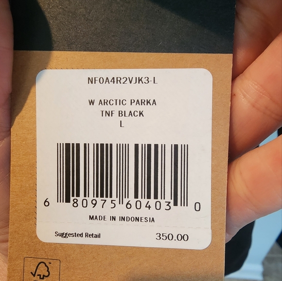 North face artic parka size womans large - Picture 3 of 4